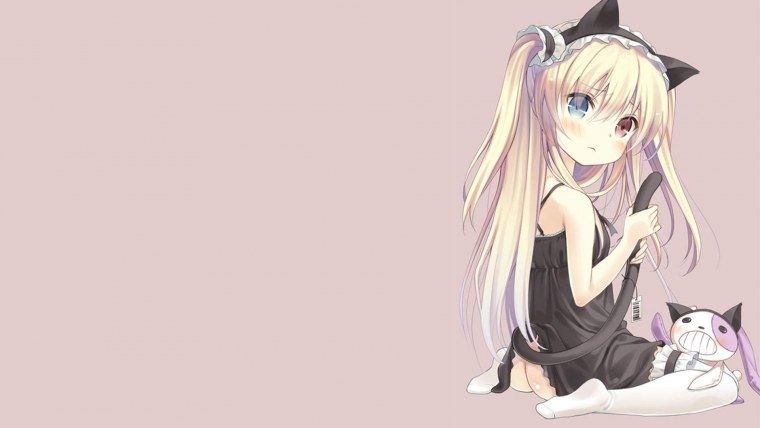 Аниме девочки кошки