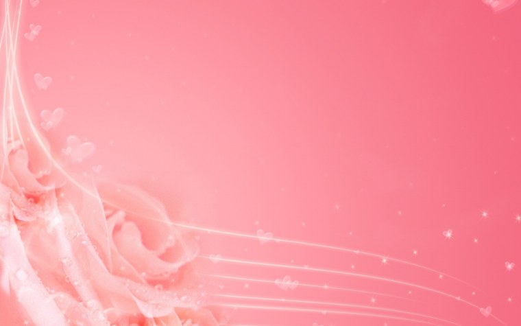 Фон сердца нежный