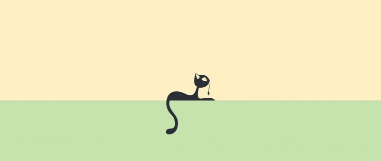 Кот в стиле Минимализм