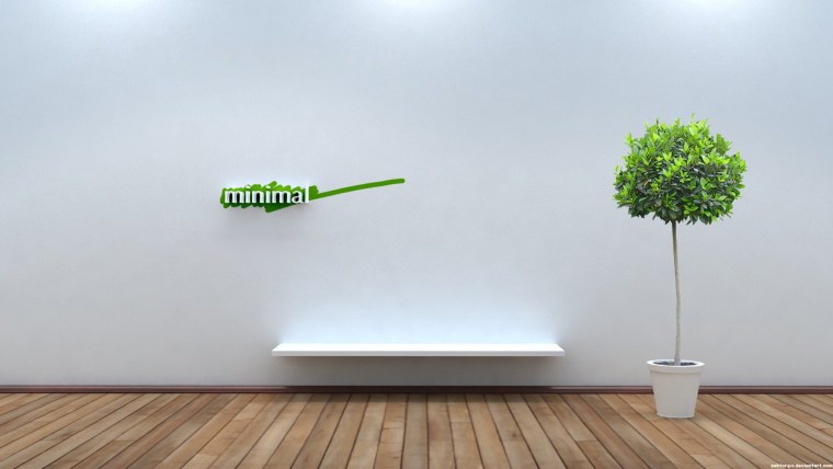 Трава в стиле Минимализм