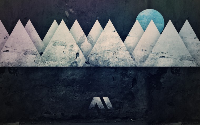 Обои треугольники