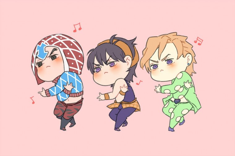 Чиби Jojo's bizarre Adventure