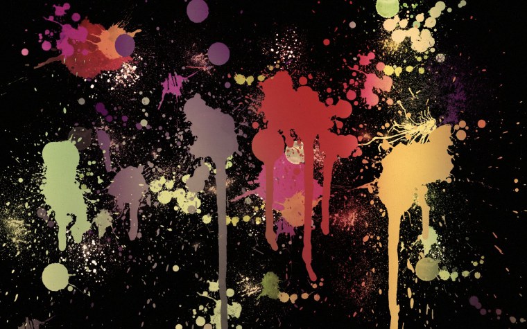 Взрыв красок