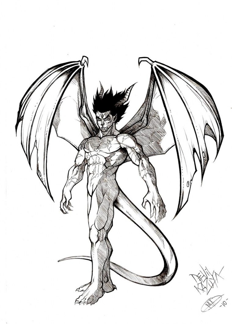 Аббадон демон тату