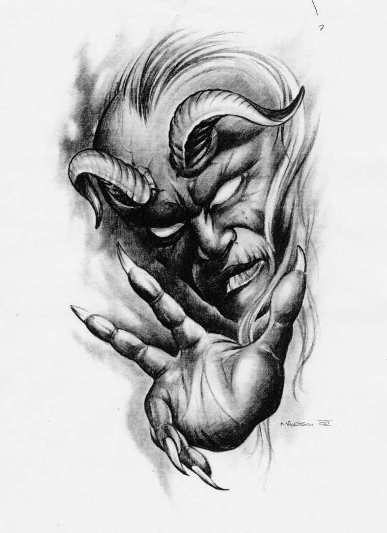 Страшные рисунки девушек