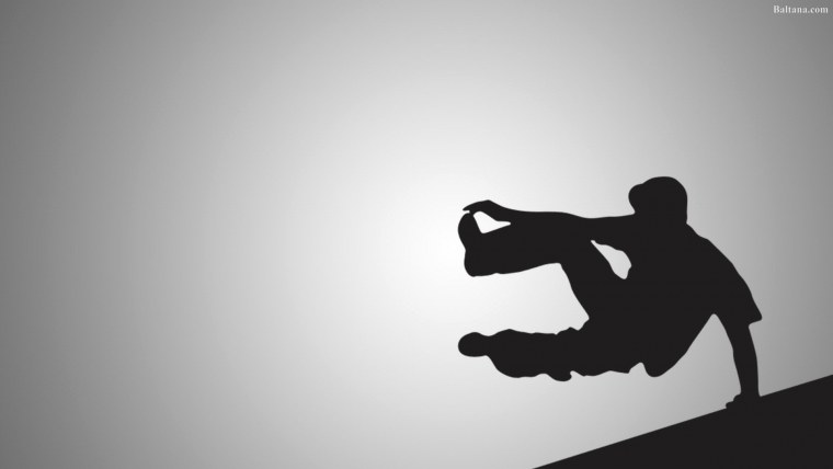 Сальто силуэт