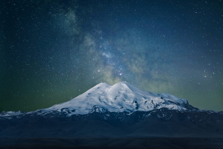 Эльбрус Млечный путь