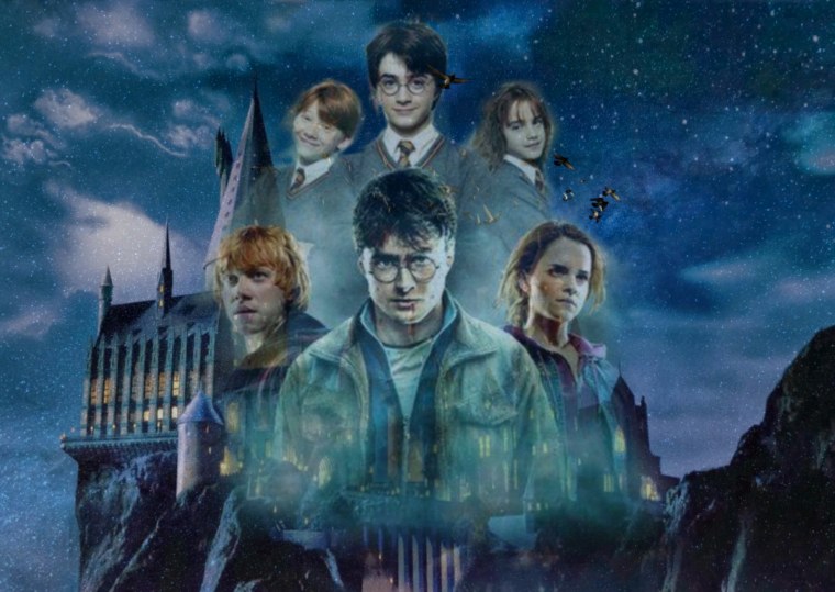 Гарри Рон и Гермиона