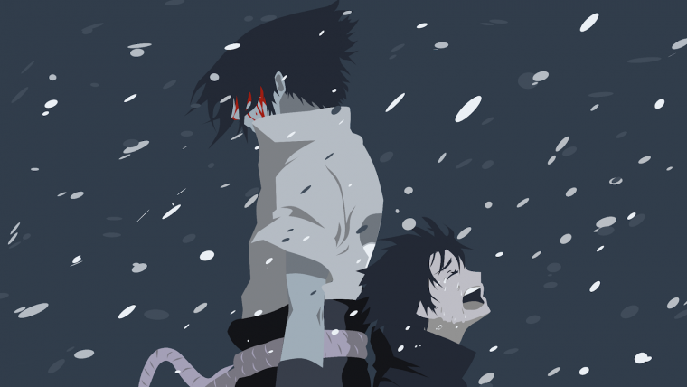 Саске Учиха темный