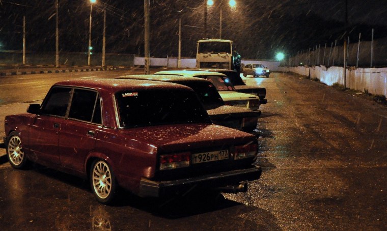 ВАЗ 2107 на пневме