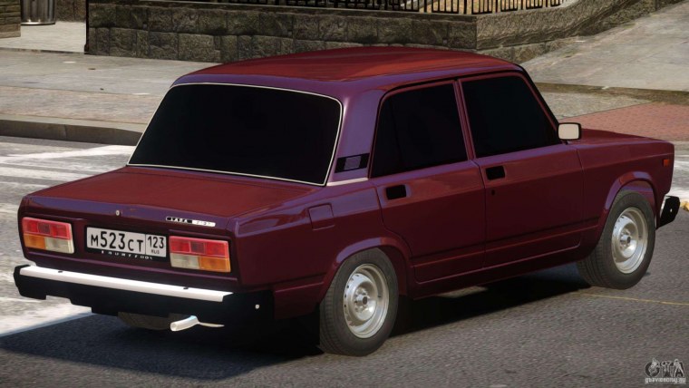 Ночная ВАЗ 2107