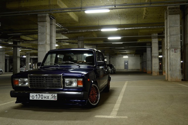 Лада 2107 серебро