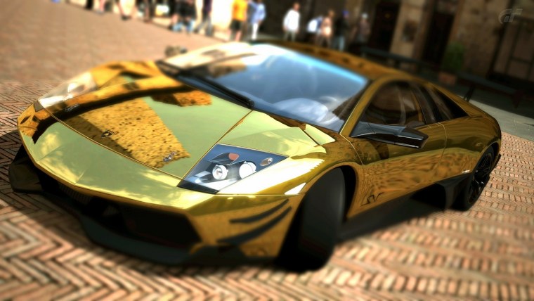 Lamborghini Murcielago SV Золотая