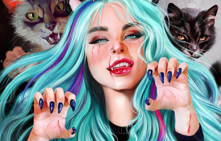 Нарисовать девушку