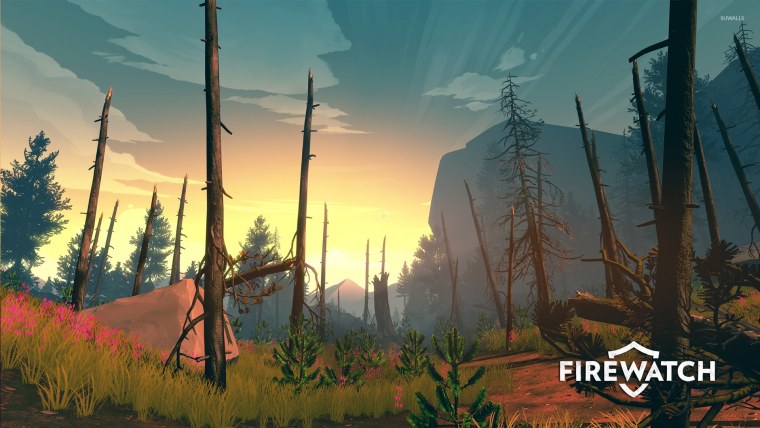 Firewatch плакаты