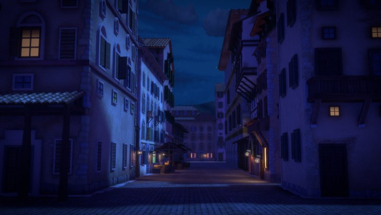 Тёмная улица фон для гача лайф