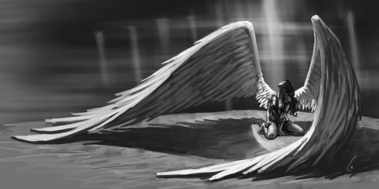 Парень с крыльями