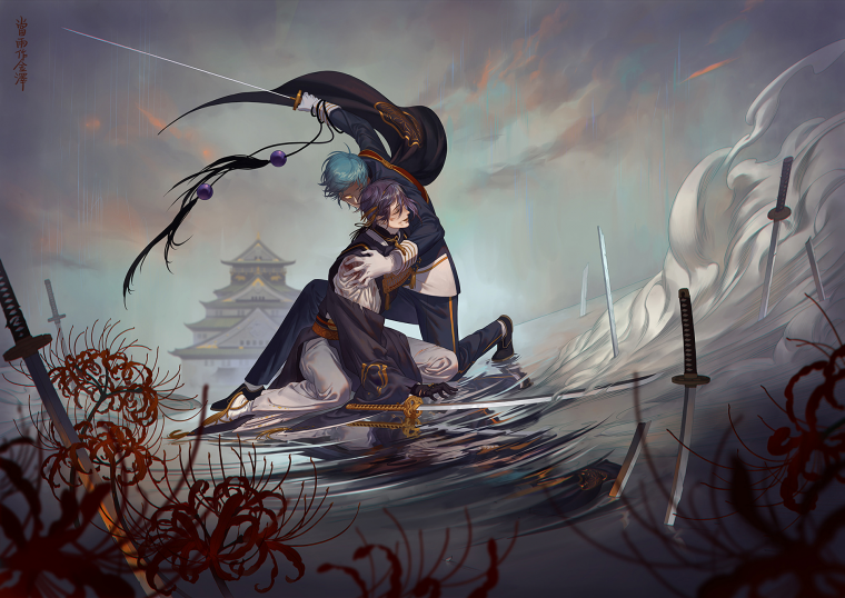 Танец мечей аниме арт