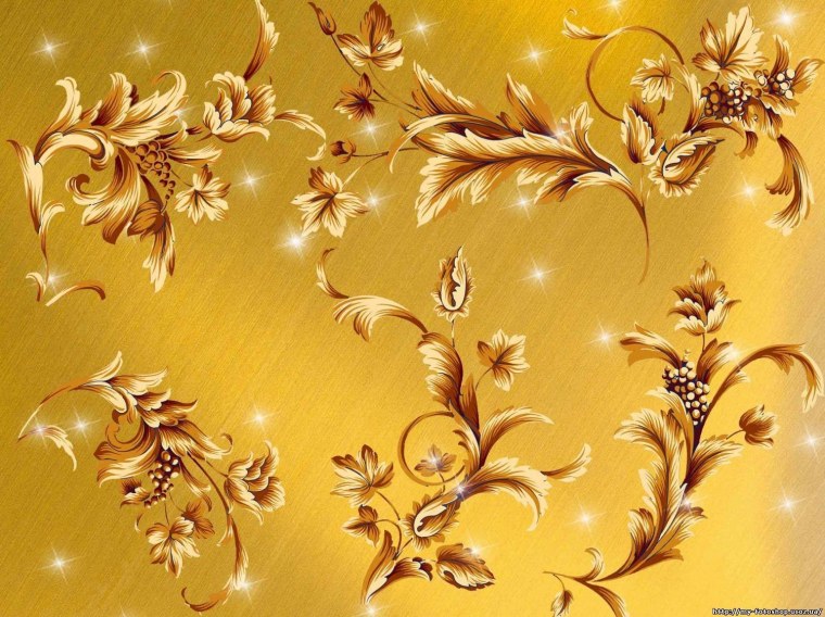 Поталь сусальное золото