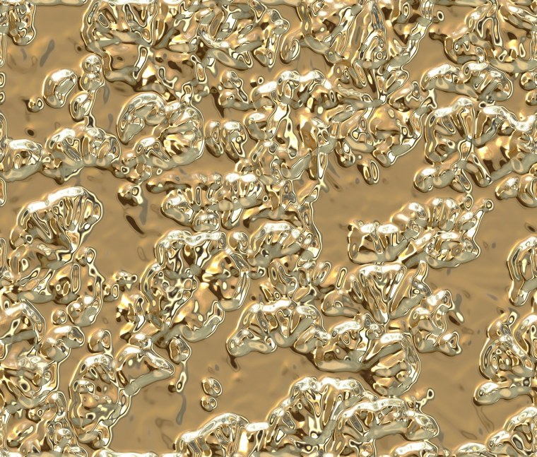 Расплавленное золото арт