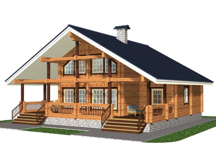 Проекты частных деревянных домов