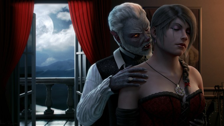 Вампирша с зелеными глазами