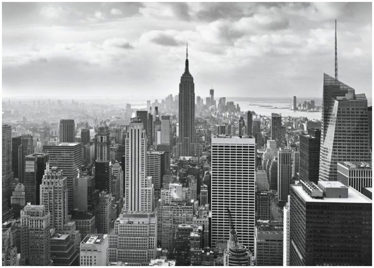 Чёрно белый Нью Йорк