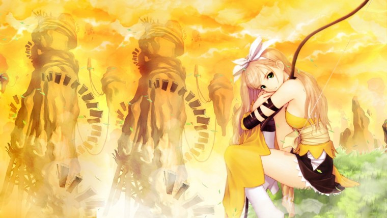 Аниме желтый