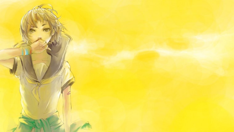 Аниме желтый