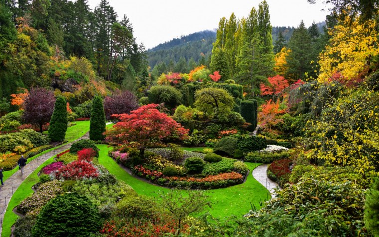 Ландшафтный пейзажный парковый стиль