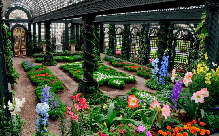 Розарий в Аптекарском огороде