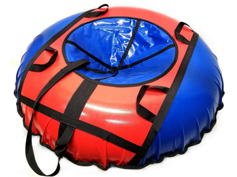 Санки надувные "ватрушка" ПВХ-ПВХ 120 см (кснв120к)