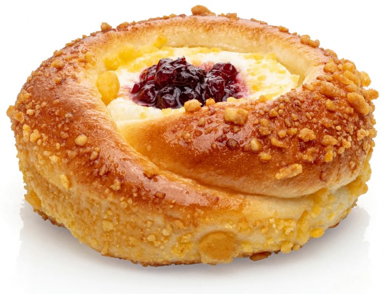 Ватрушка с жимолостью