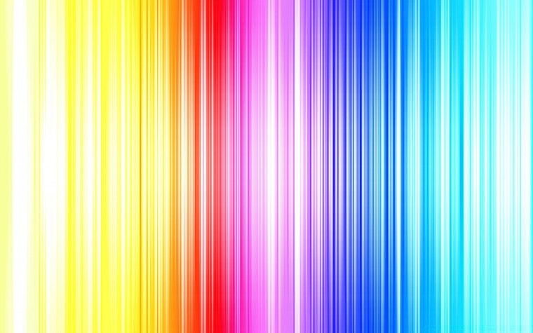 Разноцветные ромашки