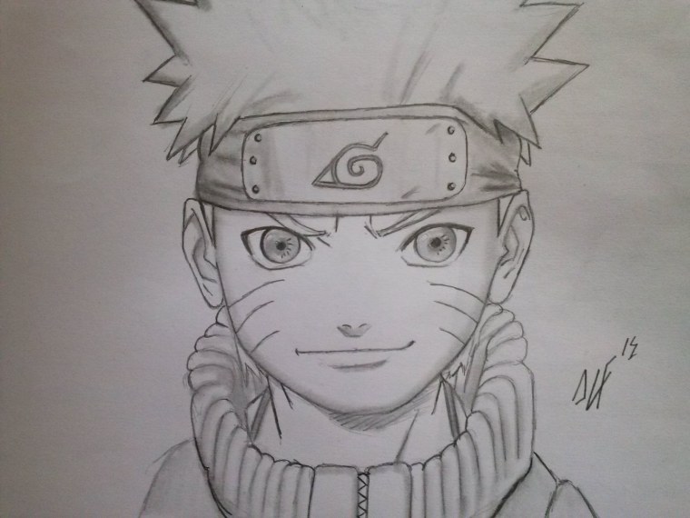 Наброски аниме Наруто