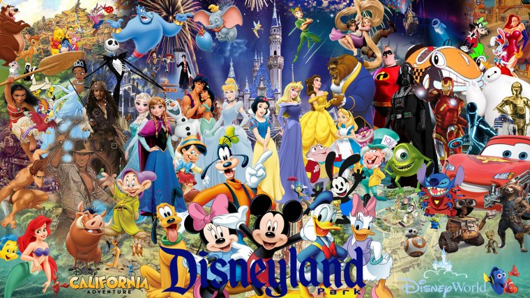 Уолт Дисней персонажи