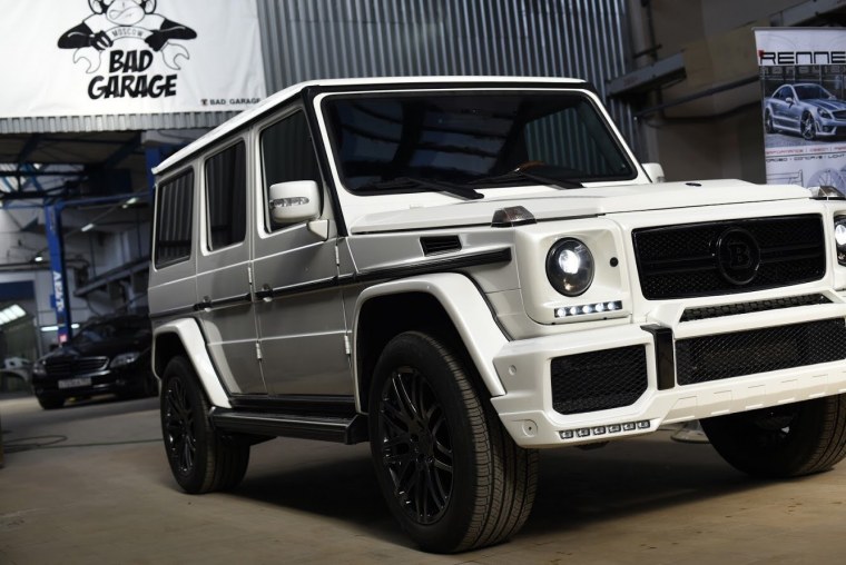 Гелендваген белый