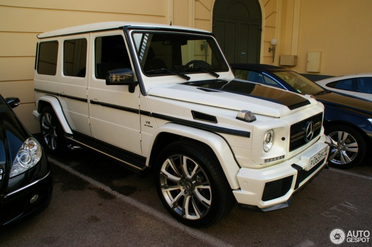 Мерседес Гелендваген 2010 белый