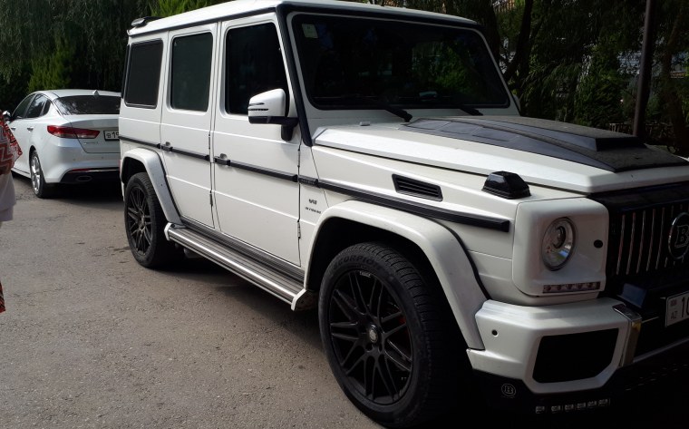 Гелендваген 2016 белый