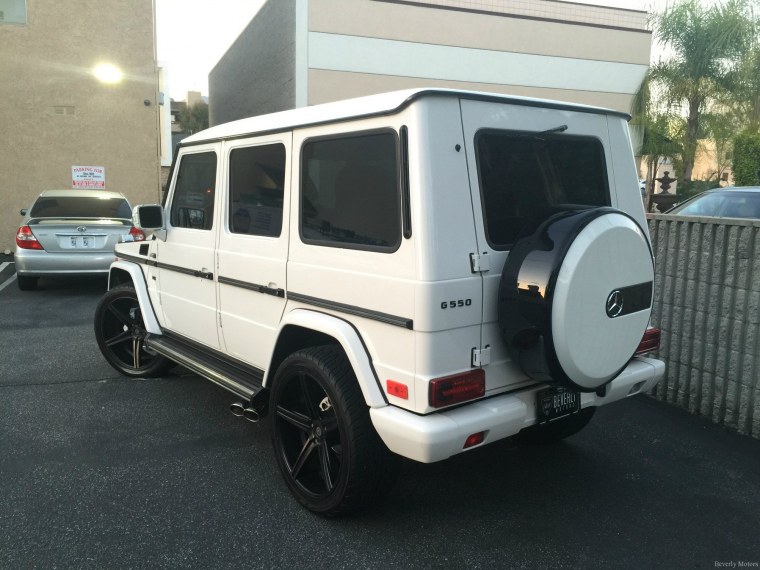 Мерседес g500 белый
