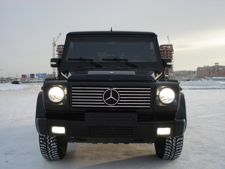 Mercedes Benz g500 чёрный Бандитский