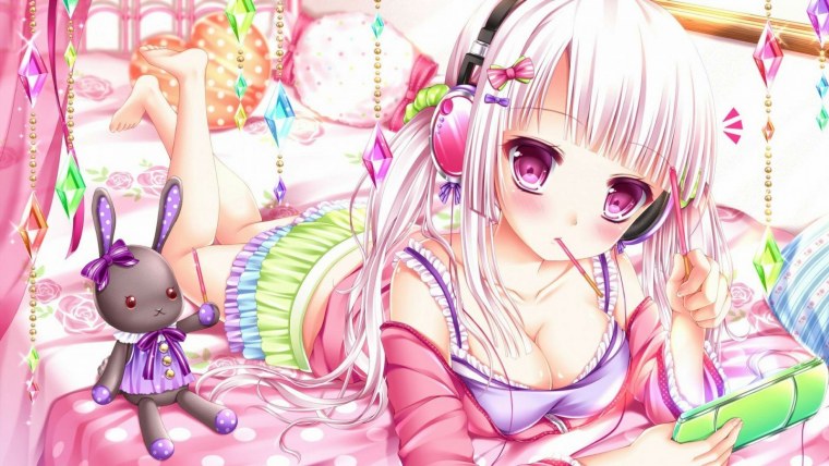 Милое аниме на обои