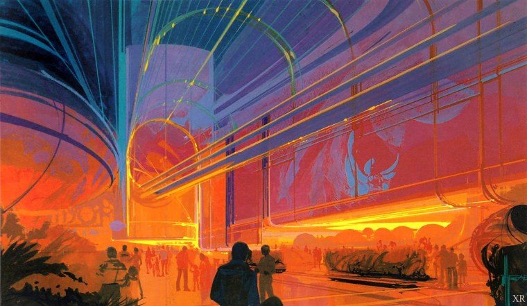 Научная фантастика иллюстрации