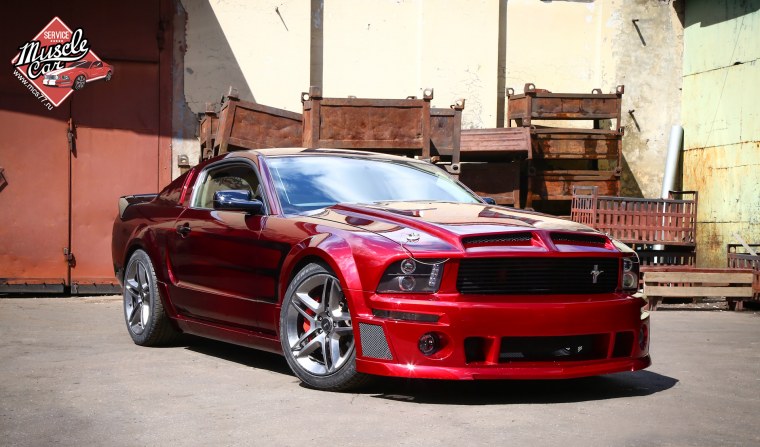 Ford Mustang Shelby gt500 Red