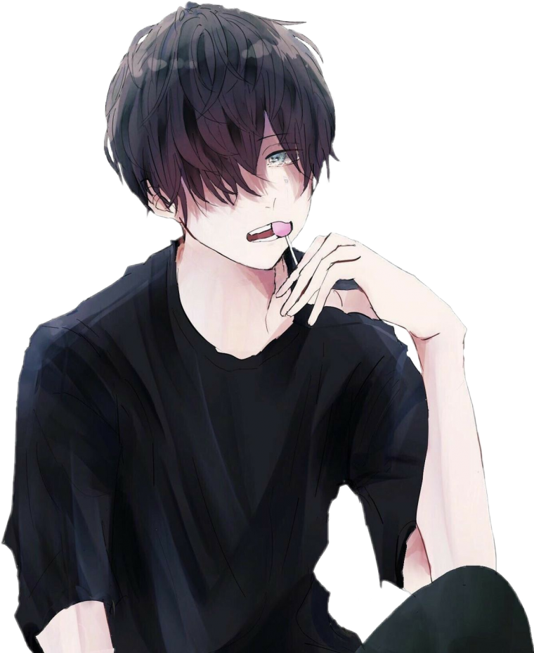 Аниме парни крутые