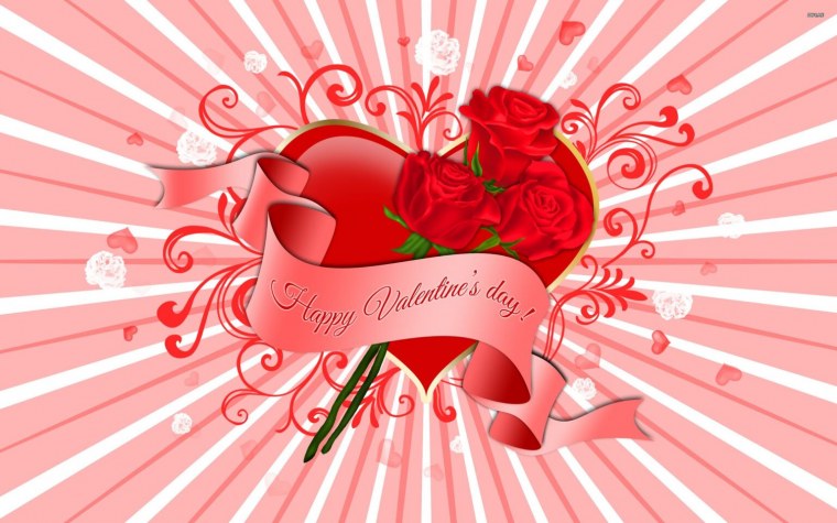 Валентинка Happy Valentine's Day