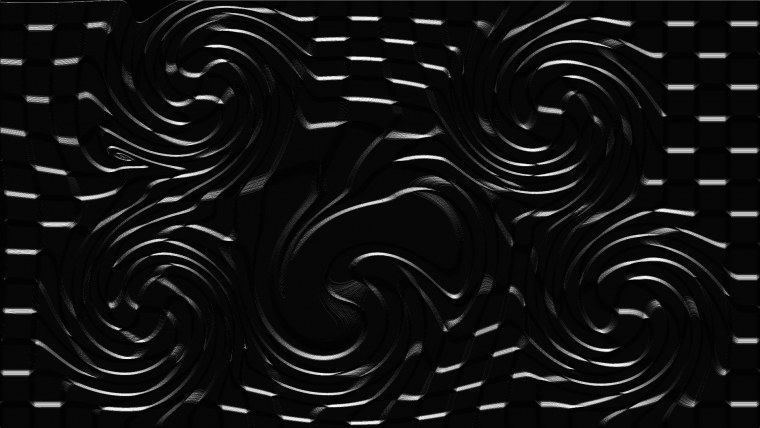 Необычные черные обои