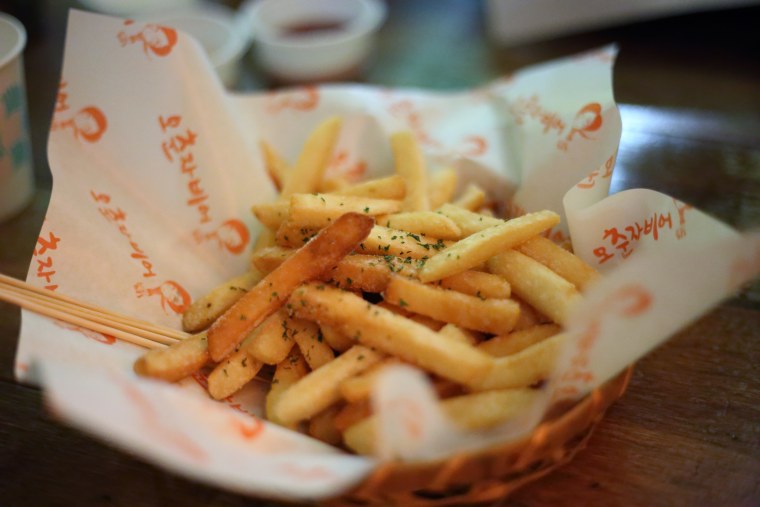 Картошка фри фон