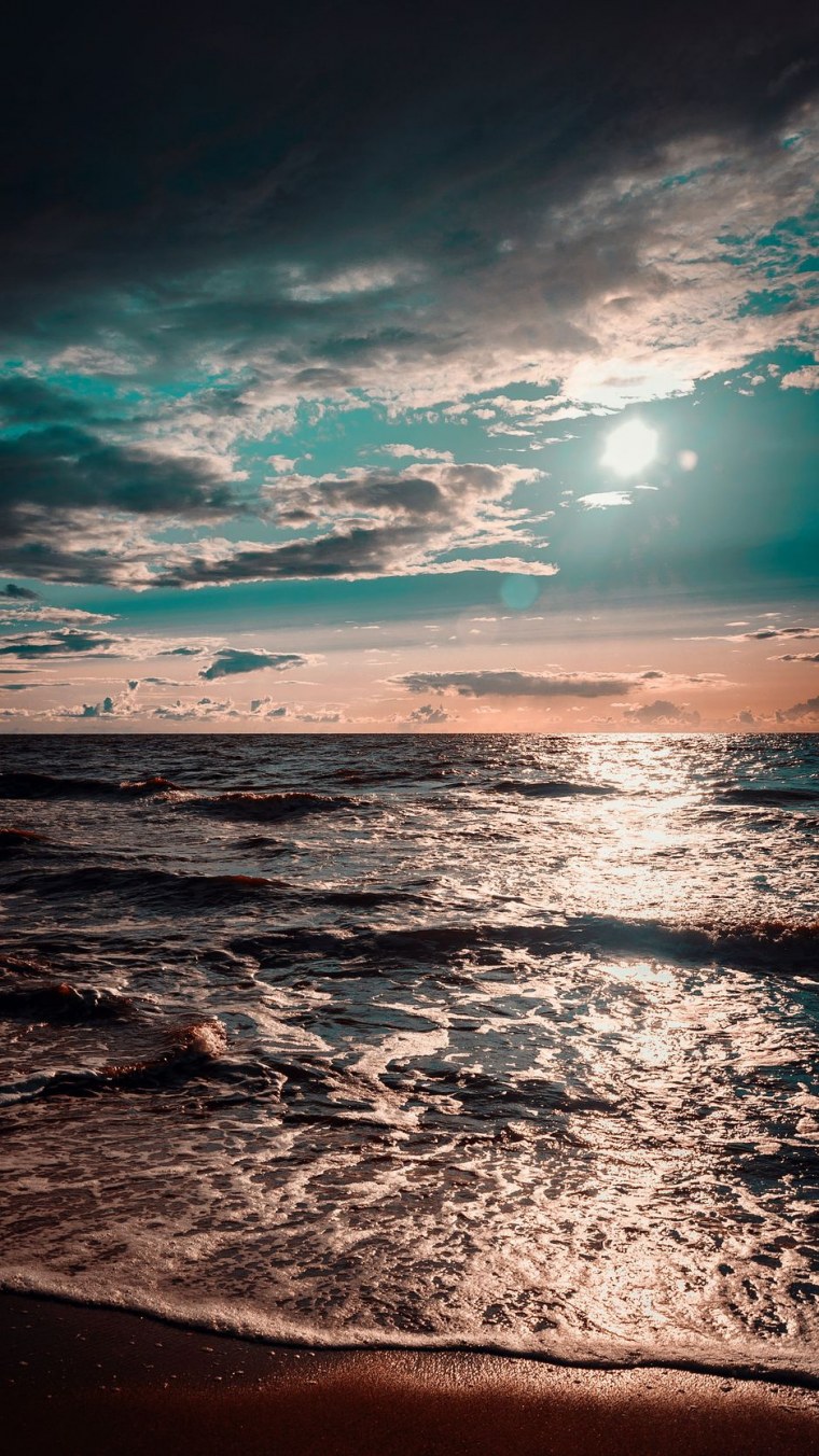 Море волны пляж