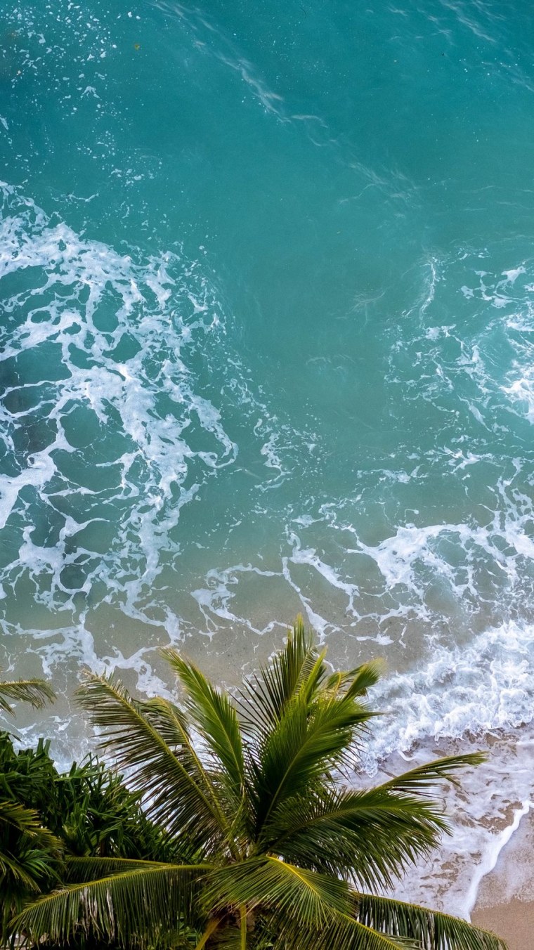 Пляж море песок